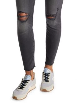 Mother Looker Distressed Stretch Skinny Crop Jeans 14 Mother Looker Distressed Stretch Skinny Crop Jeans -Cheap Mother And Heron Store unnamed file 64