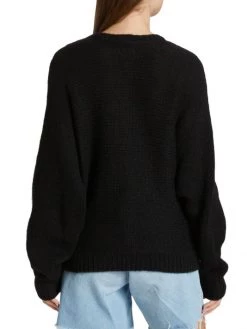 Mother The Batwing Alpaca-Blend Pullover Sweater -Cheap Mother And Heron Store unnamed file 651