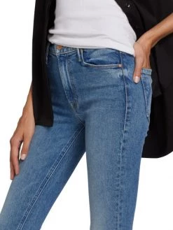 Mother Dazzler Mid-Rise Ankle-Crop Jeans -Cheap Mother And Heron Store unnamed file 666