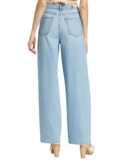 Mother The Fun Dip Puddle Wide-Leg Jeans -Cheap Mother And Heron Store unnamed file 679
