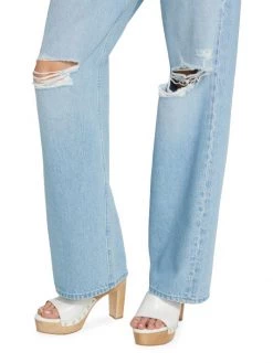 Mother The Fun Dip Puddle Wide-Leg Jeans -Cheap Mother And Heron Store unnamed file 680