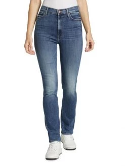 Mother The Swooner High-Rise Stretch Flare Jeans -Cheap Mother And Heron Store unnamed file 719