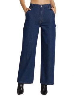 Mother Fun Dip Puddle High-Rise Rigid Wide-Leg Jeans -Cheap Mother And Heron Store unnamed file 726