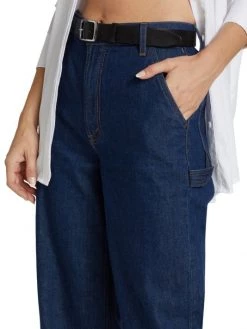 Mother Fun Dip Puddle High-Rise Rigid Wide-Leg Jeans -Cheap Mother And Heron Store unnamed file 729