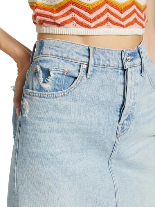 Mother Vagabond Denim Midi-Skirt 8 Mother Vagabond Denim Midi-Skirt - Image 6