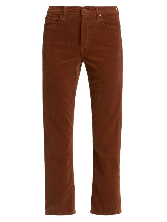 Mother The Tomcat Velvet Ankle-Crop Jeans 3 Mother The Tomcat Velvet Ankle-Crop Jeans