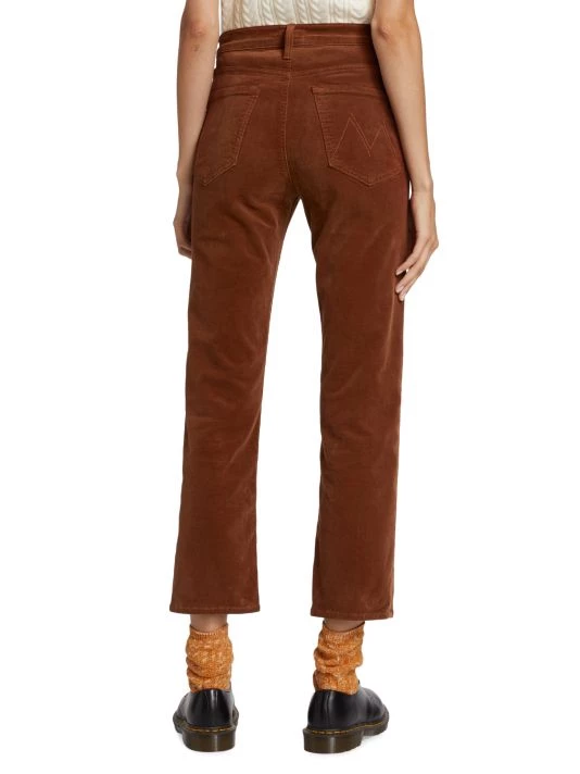 Mother The Tomcat Velvet Ankle-Crop Jeans 7 Mother The Tomcat Velvet Ankle-Crop Jeans - Image 5