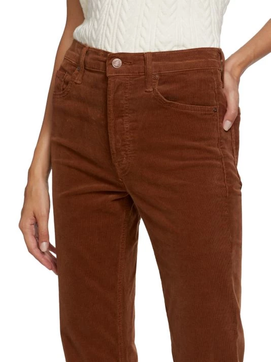 Mother The Tomcat Velvet Ankle-Crop Jeans 8 Mother The Tomcat Velvet Ankle-Crop Jeans - Image 6