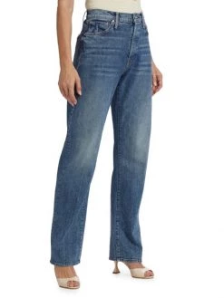 Mother The Ditcher High-Rise Straight-Leg Jeans -Cheap Mother And Heron Store unnamed file 783