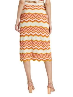 Mother Cut-It-Out Crochet Midi Skirt -Cheap Mother And Heron Store unnamed file 791