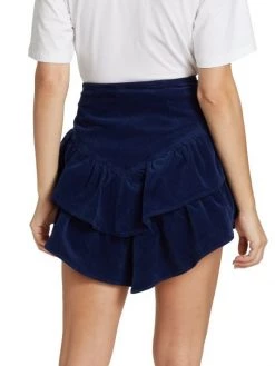 Mother Ruffled Corduroy Miniskirt -Cheap Mother And Heron Store unnamed file 819