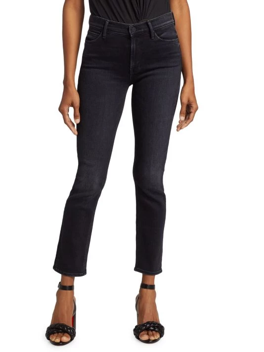 Mother The Dazzler Mid-Rise Stretch Straight-Leg Ankle Jeans 5 Mother The Dazzler Mid-Rise Stretch Straight-Leg Ankle Jeans - Image 3