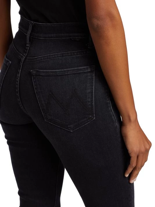 Mother The Dazzler Mid-Rise Stretch Straight-Leg Ankle Jeans 8 Mother The Dazzler Mid-Rise Stretch Straight-Leg Ankle Jeans - Image 6