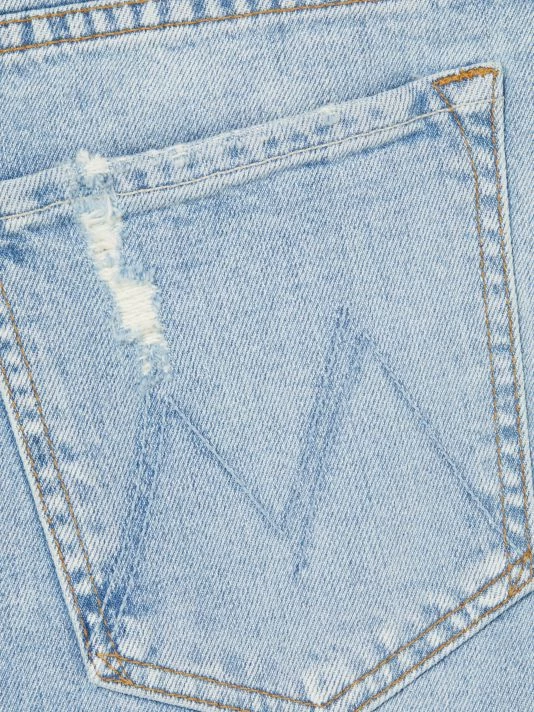 Mother Smokin' High-Rise Frayed Jean Shorts 9 Mother Smokin' High-Rise Frayed Jean Shorts - Image 7