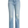 Mother High-Waisted Rider Slim Distressed Jeans 1 Mother High-Waisted Rider Slim Distressed Jeans -Cheap Mother And Heron Store unnamed file 836