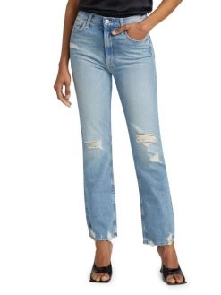 Mother High-Waisted Rider Slim Distressed Jeans 11 Mother High-Waisted Rider Slim Distressed Jeans -Cheap Mother And Heron Store unnamed file 838