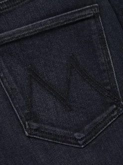 Mother The Hustler Roller Heel High-Rise Wide-Leg Jeans -Cheap Mother And Heron Store unnamed file 86