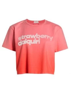 Mother The Slouch Boxy T-Shirt Strawberry Daiquiri -Cheap Mother And Heron Store unnamed file 869