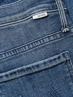 Mother The Weekender Mid-Rise Flare Fray Hem Jeans -Cheap Mother And Heron Store unnamed file 883