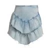 Mother The Ruffle Tiered Denim Miniskirt 2 Mother The Ruffle Tiered Denim Miniskirt -Cheap Mother And Heron Store unnamed file 934
