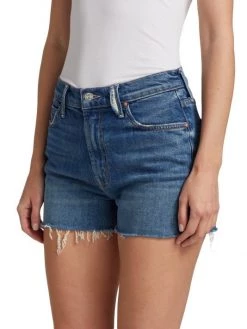 Mother The Dutchie High-Rise Stretch Cut-Off Jean Shorts 12 Mother The Dutchie High-Rise Stretch Cut-Off Jean Shorts -Cheap Mother And Heron Store unnamed file 944