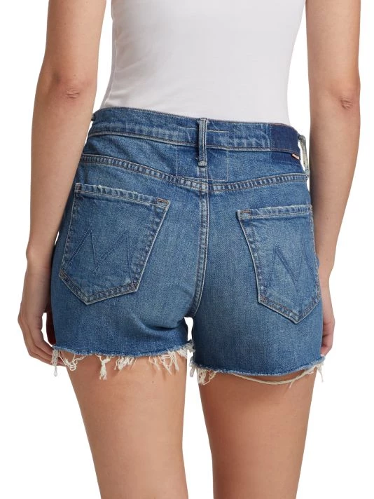 Mother The Dutchie High-Rise Stretch Cut-Off Jean Shorts 7 Mother The Dutchie High-Rise Stretch Cut-Off Jean Shorts - Image 5