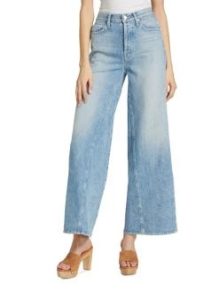 Mother The Enchanter High-Rise Cropped Wide-Leg Jeans 11 Mother The Enchanter High-Rise Cropped Wide-Leg Jeans -Cheap Mother And Heron Store unnamed file 96