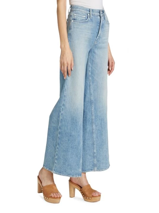 Mother The Enchanter High-Rise Cropped Wide-Leg Jeans 6 Mother The Enchanter High-Rise Cropped Wide-Leg Jeans - Image 4