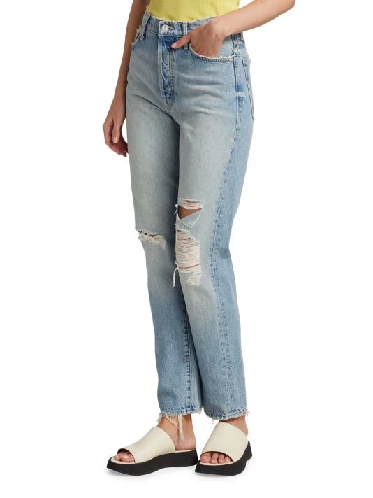 Mother The Huffy Skimp Distressed Jeans 6 Mother The Huffy Skimp Distressed Jeans - Image 4