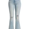 Mother The Weekender Fray Mid-Rise Distressed Stretch Flare Jeans 2 Mother The Weekender Fray Mid-Rise Distressed Stretch Flare Jeans -Cheap Mother And Heron Store unnamed file 994