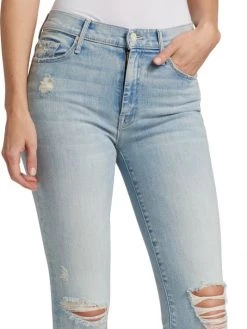 Mother The Weekender Fray Mid-Rise Distressed Stretch Flare Jeans 14 Mother The Weekender Fray Mid-Rise Distressed Stretch Flare Jeans -Cheap Mother And Heron Store unnamed file 999